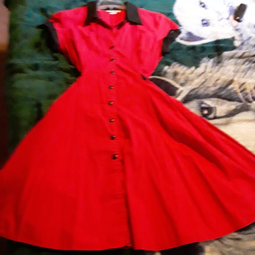 Rockabilly 50's Diner Dress